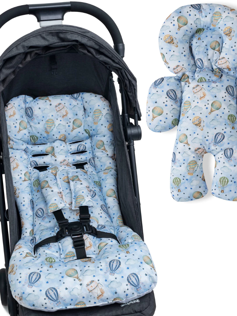 Almofada Redutor Para Carrinho E 1 Bebê Conforto