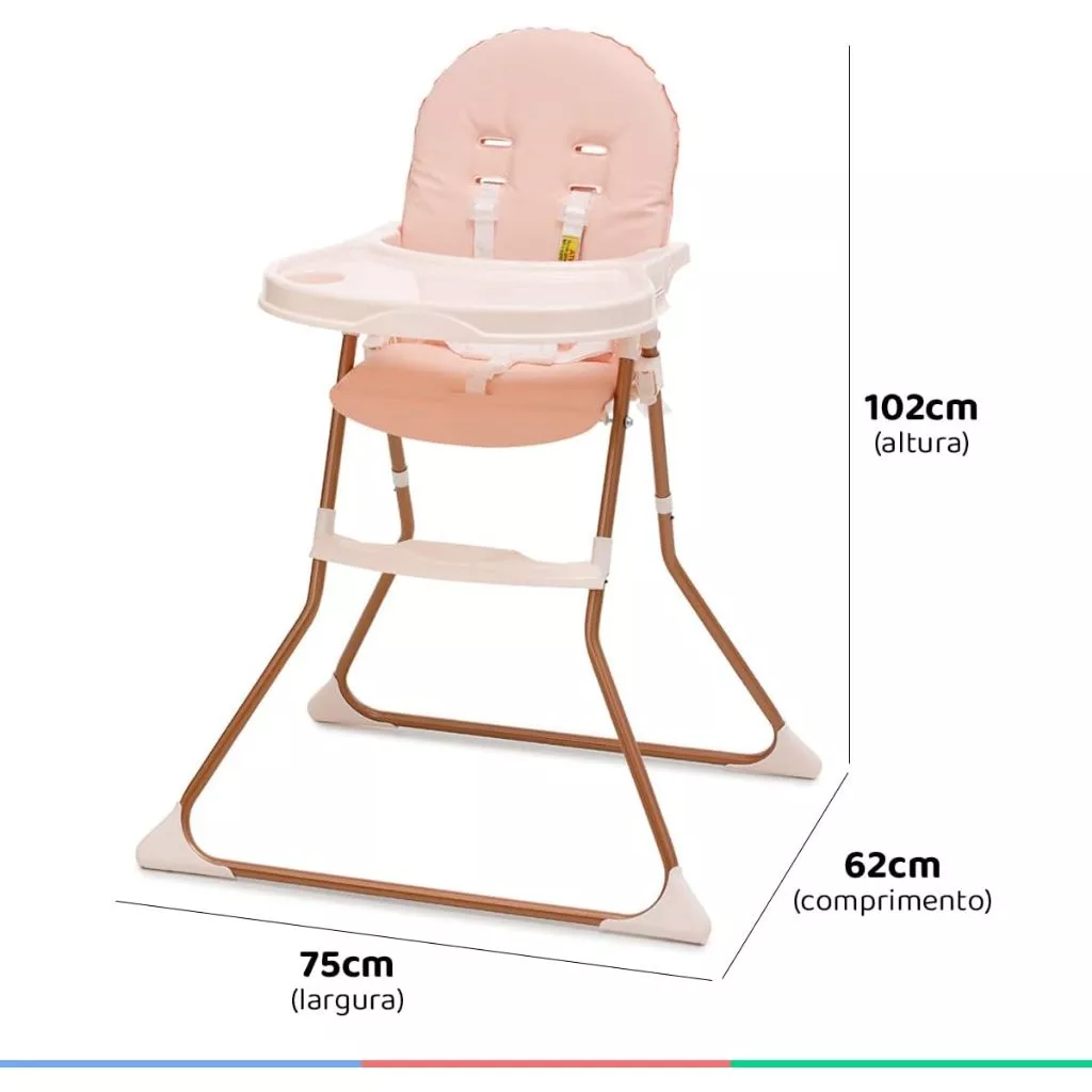 Cadeira de Alimentação Galzerano Cadeirinha De Bebê Infantil