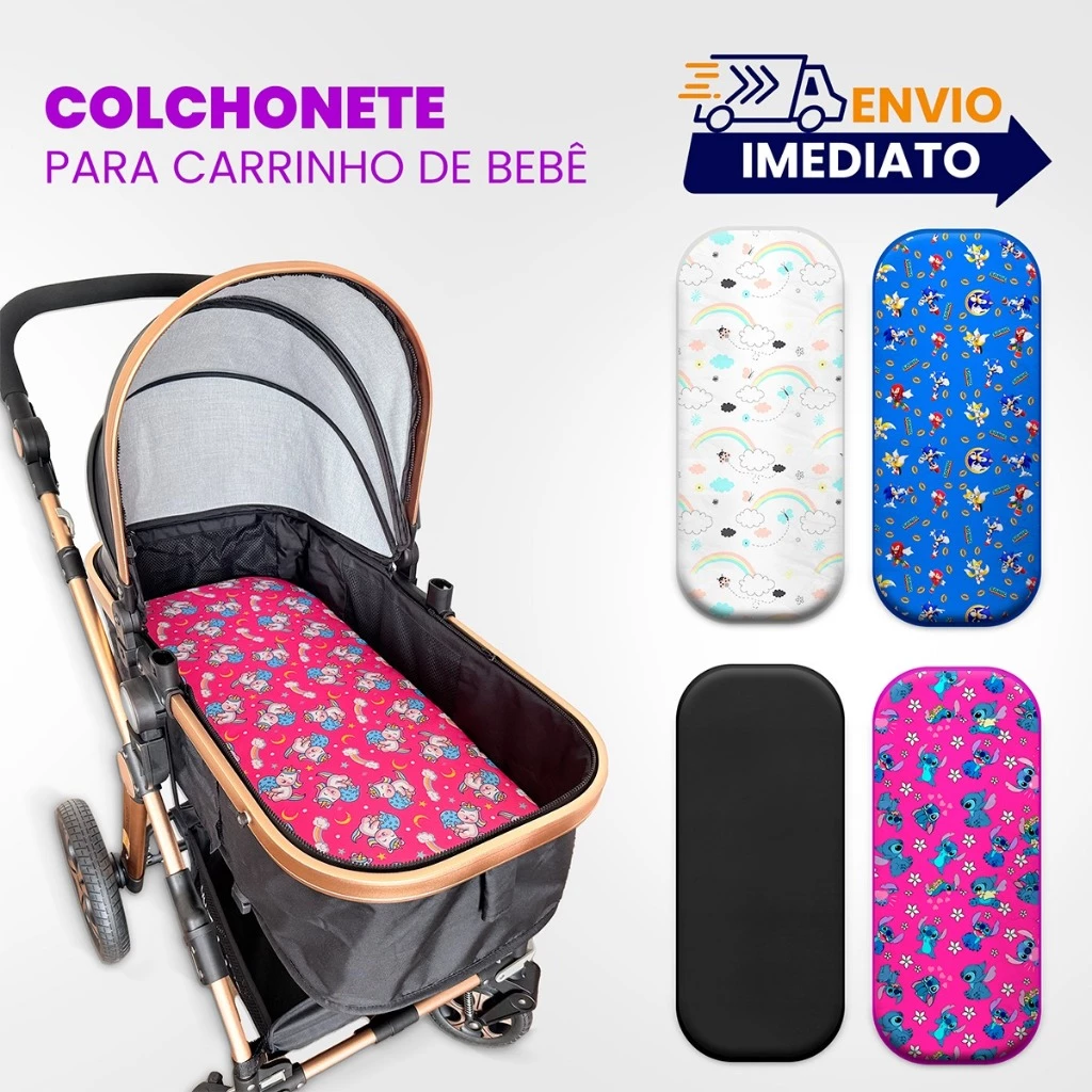 Colchão para carrinho Moises