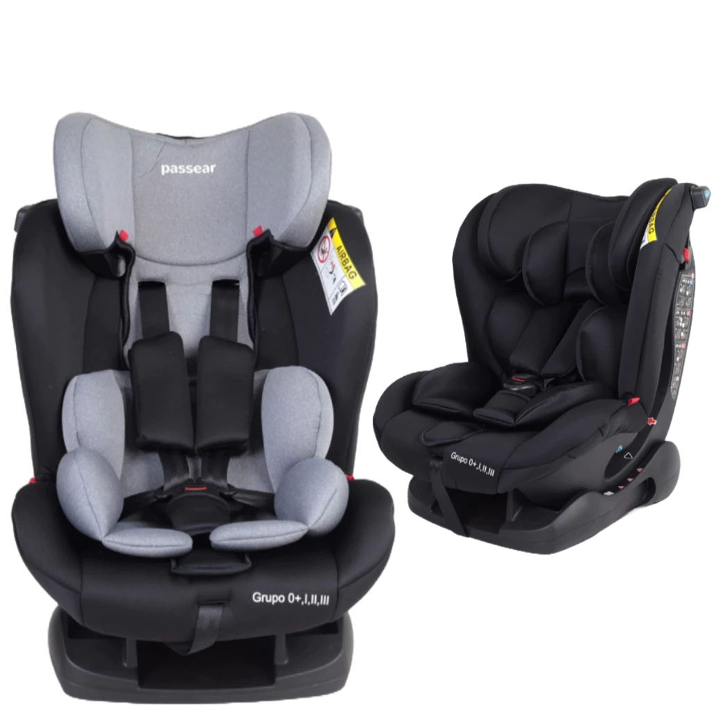 Cadeirinha de Bebê Para Carro Cadeira Vita Preto 0 A 36kg Passear Cinza Oferta Cadeira Auto