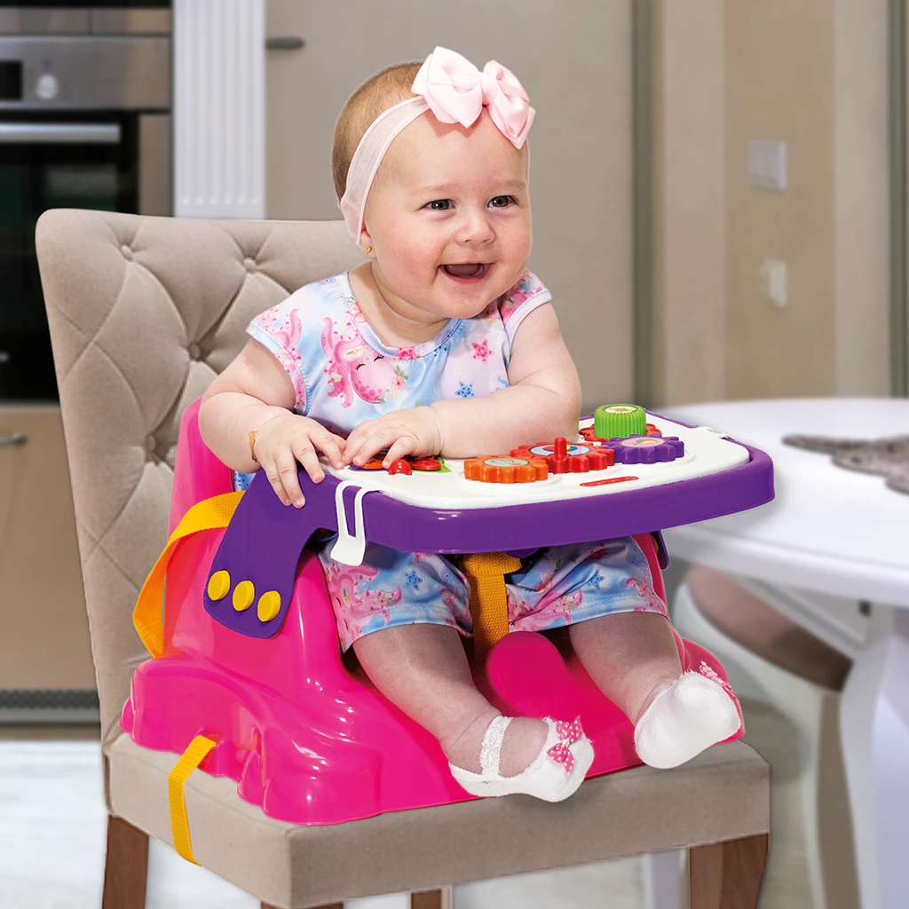 Cadeira de Alimentação Infantil Didática para Bebês