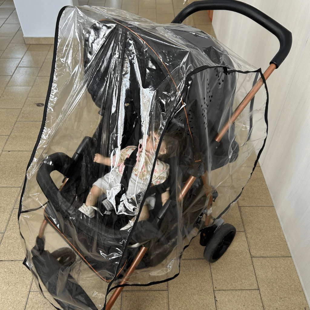 Carrinho Com Entrada De Ar Protege Bebê