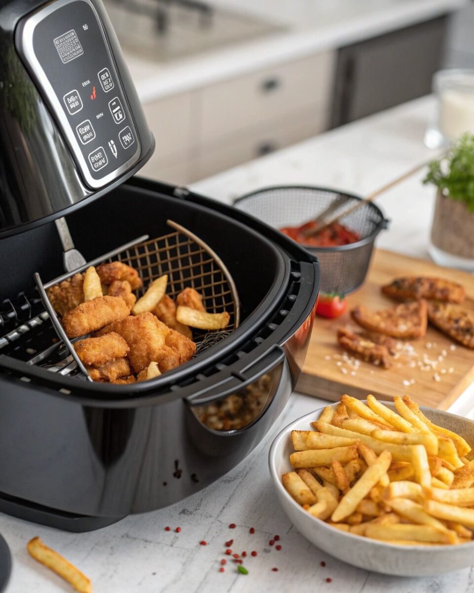 fritadeira air fryer digital