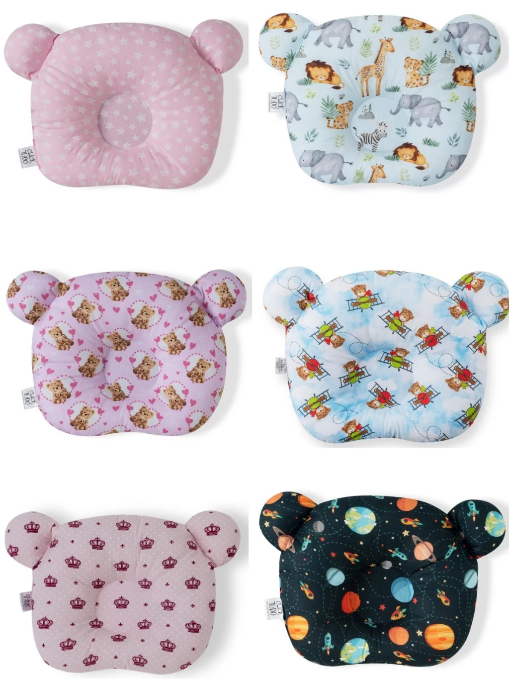 Travesseiro Almofada Rn Bebê Anatômico Para Bebê + Oferta