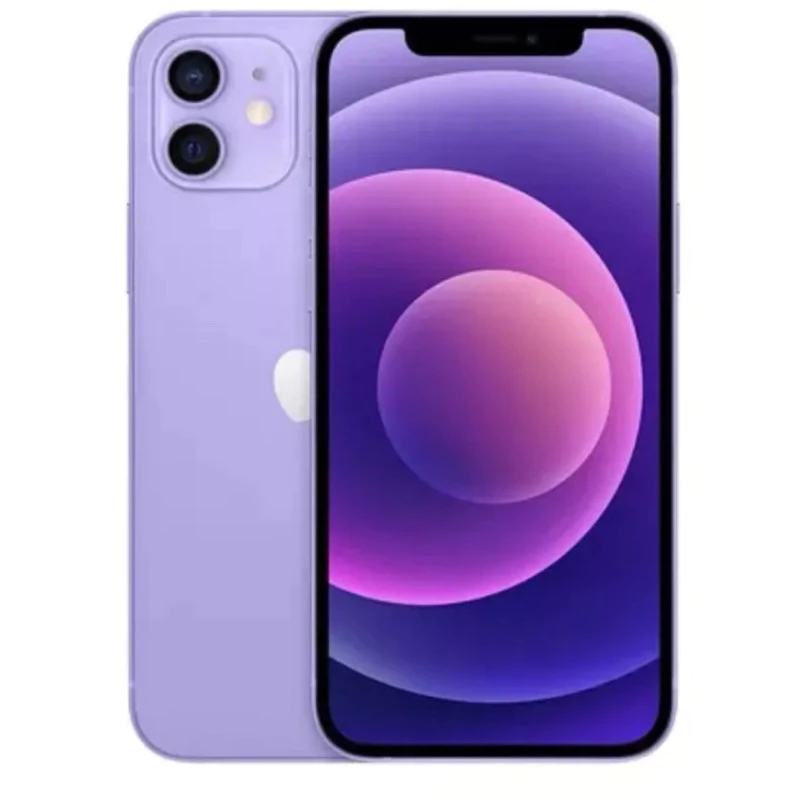 Celular iPhone 12 (64GB) (128GB) 100% Original Apple Seminovo Vitrine Bateria 85% a 100% NF Carregador Película Capinha