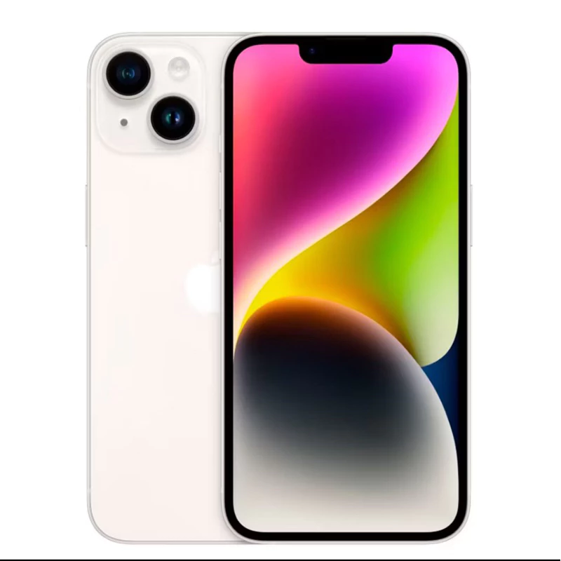 Celular iPhone 14 Plus (128GB) (256GB) 100% Original Apple Seminovo Vitrine Bateria 85% a 100% NF Carregador Película Ca