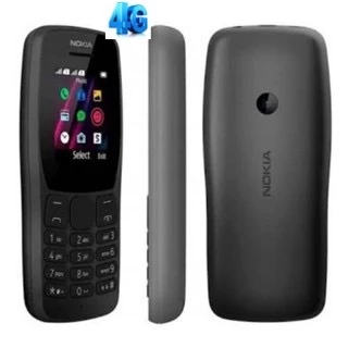 Celular-Nok‘a110-4G Com 2 Chip radio Fm Mp3 Câmera Fácil Para Idoso- Preto