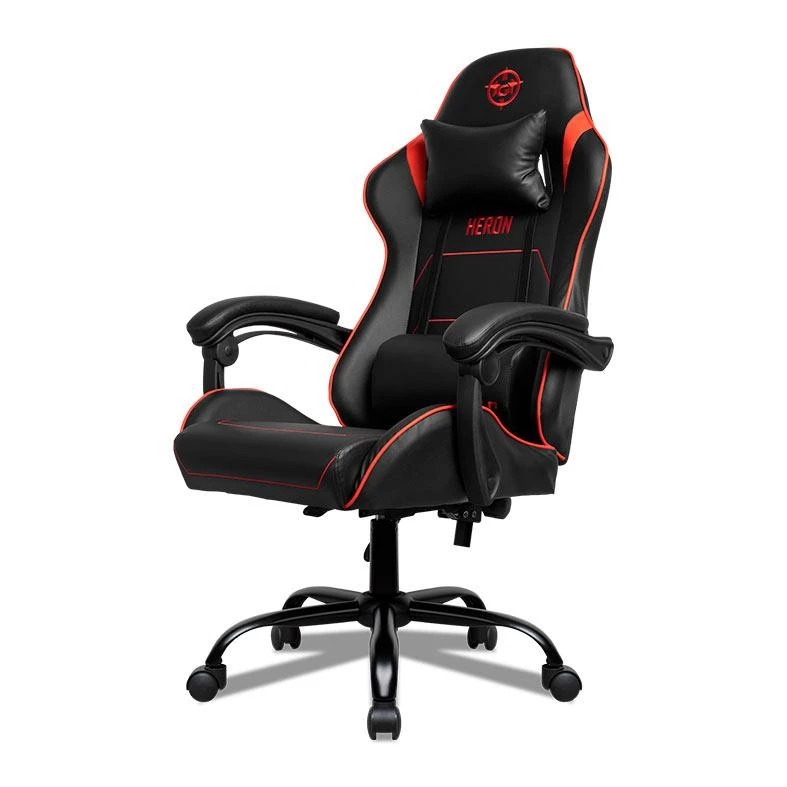 Cadeira Gamer TGT Heron TC, Preto e Vermelho, TGT-HRTC-BR02