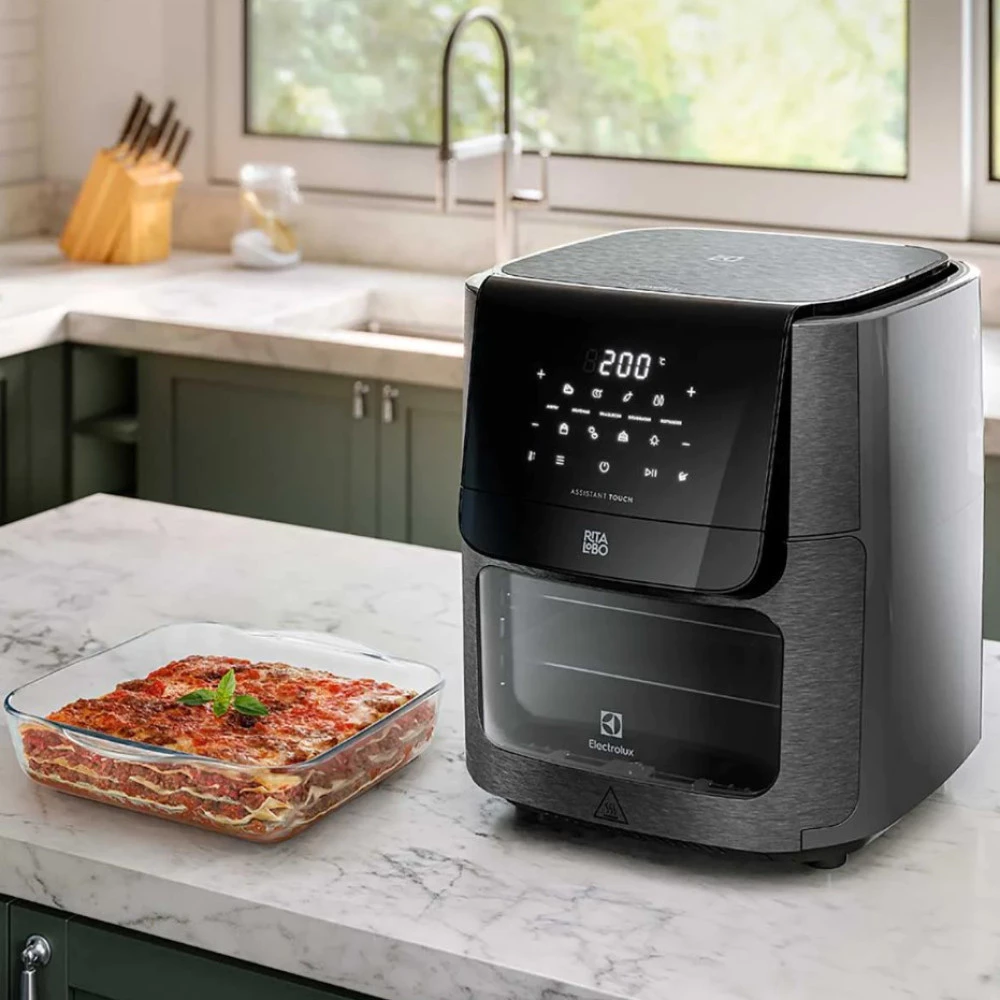 Electric Fryer Air Fryer Oven Electrolux Experience Digital 12L 1700W By Rita Lobo EAF90