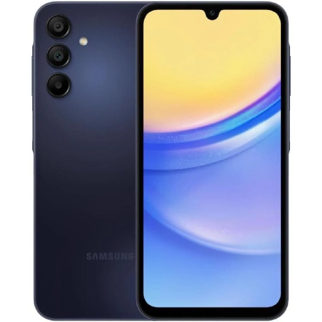 Celular Smartphone Samsung Galaxy A15 4G 128Gb 4Gb RAM 5000 mAh 6.5" Amoled Câm 50Mpx Azul Escuro