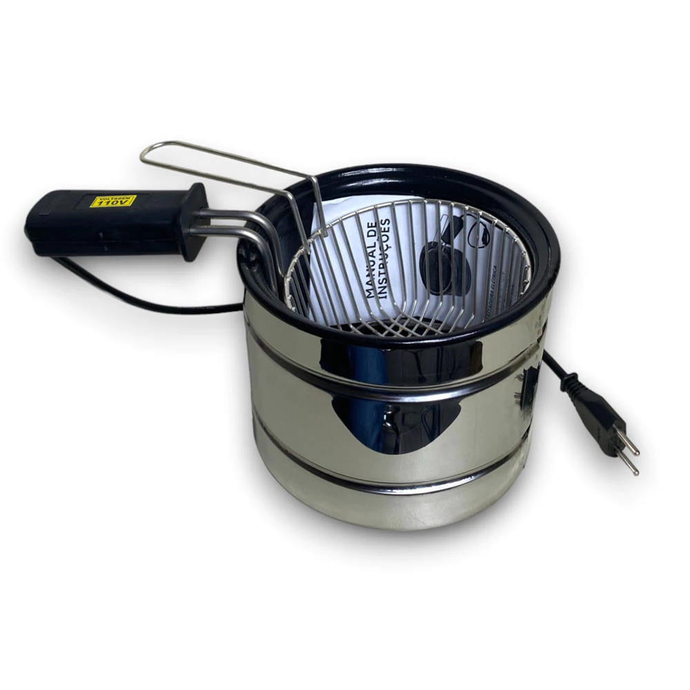 Fritadeira Elétrica a Óleo de 1 Litro Inox da Reipam 127V
