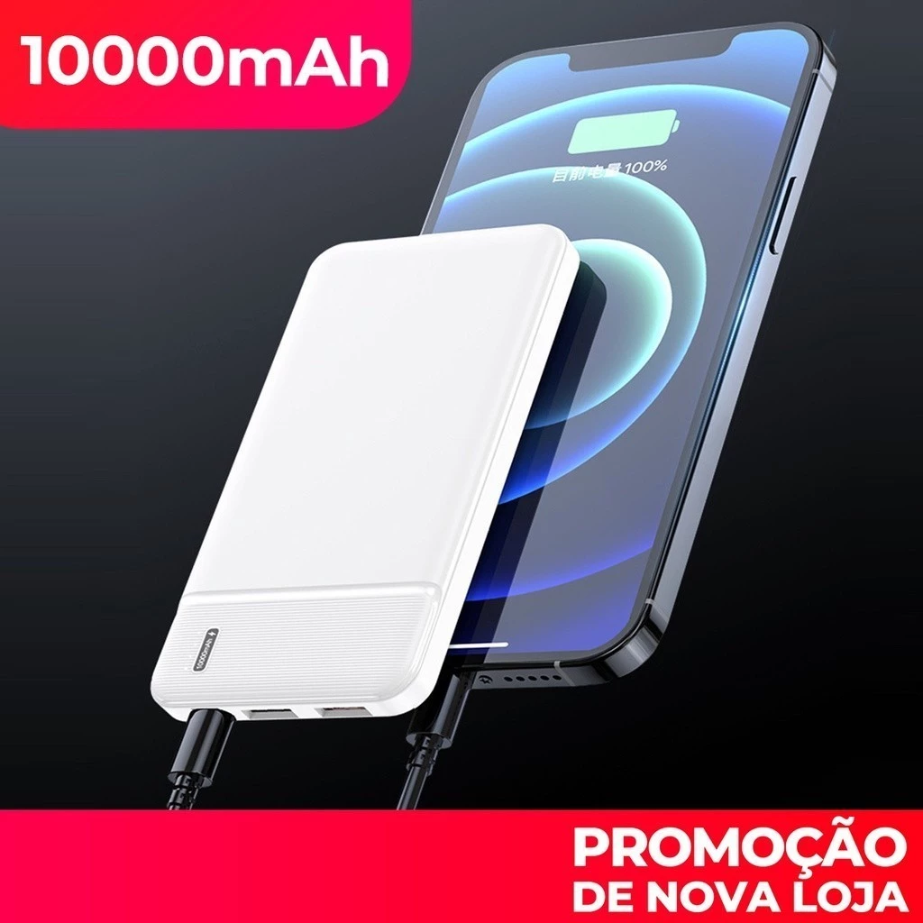 Power Bank Carregador Portátil Celular Bateria Externa 10000mah,5000mah com USB