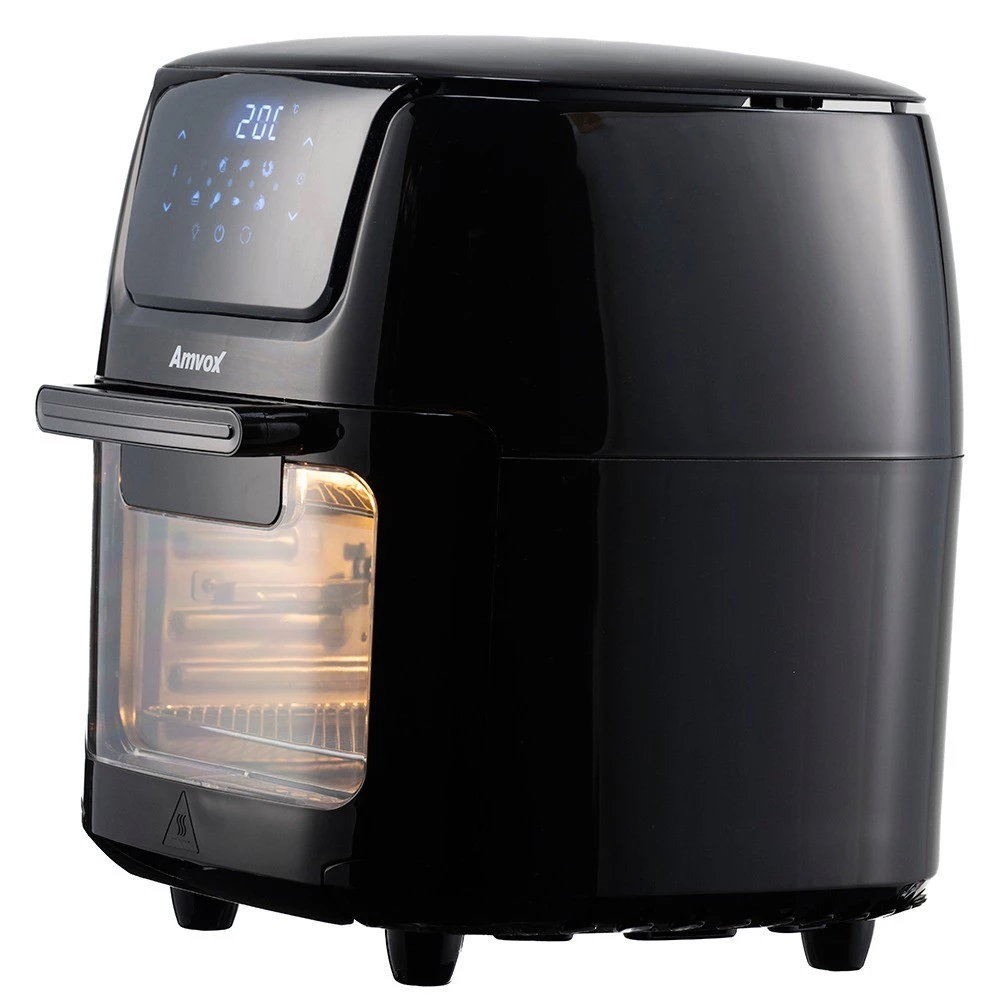 Fritadeira elétrica sem óleo digital Air Fryer 12L 1.700W ARF 1222 Oven Amvox
