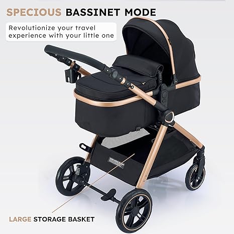 carrinho goody plus chicco com bebê conforto